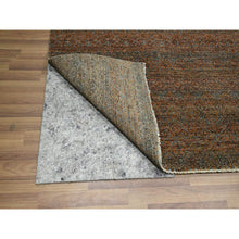 Load image into Gallery viewer, 9&#39;x12&#39; Rust Red, Tone On Tone, Kohinoor Herat Pattern, Small Geometric Repetitive Diamond Design, Hand Knotted, Soft Wool, Oriental Rug FWR459468