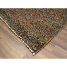 Load image into Gallery viewer, 9&#39;x12&#39; Rust Red, Tone On Tone, Kohinoor Herat Pattern, Small Geometric Repetitive Diamond Design, Hand Knotted, Soft Wool, Oriental Rug FWR459468