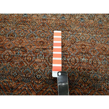Load image into Gallery viewer, 9&#39;x12&#39; Rust Red, Tone On Tone, Kohinoor Herat Pattern, Small Geometric Repetitive Diamond Design, Hand Knotted, Soft Wool, Oriental Rug FWR459468