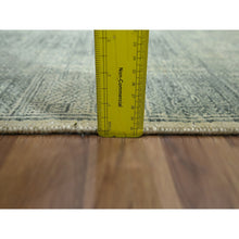 Load image into Gallery viewer, 2&#39;x3&#39; Beige, Garden Design, Tone On Tone, Hand Knotted, Pure Wool, Sample, Mat, Oriental Rug FWR460032