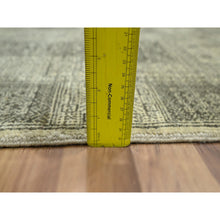 Load image into Gallery viewer, 2&#39;x3&#39; Beige, Garden Design, Tone On Tone, Hand Knotted, Pure Wool, Sample, Mat, Oriental Rug FWR460044