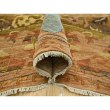 Load image into Gallery viewer, 9&#39;x12&#39;4&quot; Rust Red With Brown, Persian Bijar Garus Inspired Design With Distinct Abrash, 100% Wool, Hand Knotted, Vegetable Dyes, Oriental Rug FWR460104