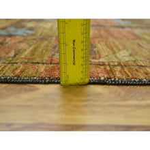 Load image into Gallery viewer, 9&#39;x12&#39;4&quot; Rust Red With Brown, Persian Bijar Garus Inspired Design With Distinct Abrash, 100% Wool, Hand Knotted, Vegetable Dyes, Oriental Rug FWR460104