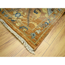 Load image into Gallery viewer, 8&#39;9&quot;x12&#39; Rust Red, Persian Inspired Design With Distinct Abrash, 100% Wool, Vegetable Dyes, Hand Knotted, Oriental Rug FWR460110