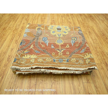 Load image into Gallery viewer, 8&#39;9&quot;x12&#39; Rust Red, Persian Inspired Design With Distinct Abrash, 100% Wool, Vegetable Dyes, Hand Knotted, Oriental Rug FWR460110