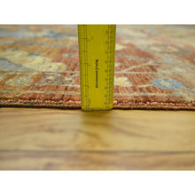 Load image into Gallery viewer, 8&#39;9&quot;x12&#39; Rust Red, Persian Inspired Design With Distinct Abrash, 100% Wool, Vegetable Dyes, Hand Knotted, Oriental Rug FWR460110