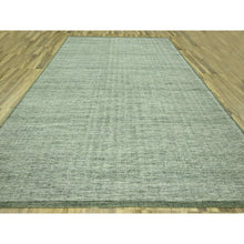 Load image into Gallery viewer, 11&#39;10&quot;x14&#39;9&quot; Basil Green, Natural Wool, Oxidized And Distressed Grass Design With Exposed Warps, Hand Knotted Xl, Oversized, Oriental Rug FWR460152