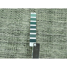 Load image into Gallery viewer, 11&#39;10&quot;x14&#39;9&quot; Basil Green, Natural Wool, Oxidized And Distressed Grass Design With Exposed Warps, Hand Knotted Xl, Oversized, Oriental Rug FWR460152