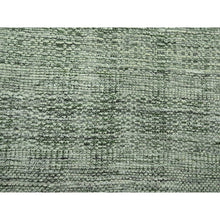 Load image into Gallery viewer, 11&#39;10&quot;x14&#39;9&quot; Basil Green, Natural Wool, Oxidized And Distressed Grass Design With Exposed Warps, Hand Knotted Xl, Oversized, Oriental Rug FWR460152