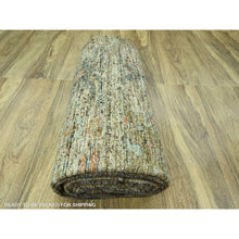 Load image into Gallery viewer, 12&#39;1&quot;x14&#39;10&quot; Beige, Hand Knotted, Colorful Oushak Design With Exposed Weft, Distressed Feel But Durable, 100% Wool, Xl, Oversized, Oriental Rug FWR460602