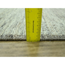 Load image into Gallery viewer, 2&#39;x3&#39; Beaver Brown, 100% Natural Wool, Oxidized And Distressed Grass Design With Exposed Warps, Hand Knotted, Mat, Sample, Oriental Rug FWR460650