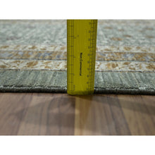 Load image into Gallery viewer, 12&#39;2&quot;x15&#39; Sage Green, Pre Historic 14th Century Influence, Mamluk Design, Natural Dyes, Hand Knotted, Pure Wool, Xl, Oversized, Oriental Rug FWR460788