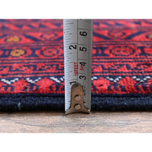 Load image into Gallery viewer, 9&#39;10&quot;x12&#39;10&quot; Chili Red, Afghan Khamyab With Geometric Pattern, Hand Knotted, Soft And Velvety Wool, Vegetable Dyes, Oriental Rug FWR4602