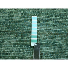 Load image into Gallery viewer, 10&#39;4&quot;x14&#39;2&quot; Mist Green, Hand Knotted, Grass Design With Looped Pile, Natural Wool, Oriental Rug FWR461052