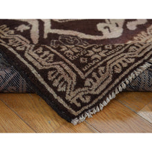 Load image into Gallery viewer, 4&#39;x6&#39;8&quot; Bole Brown, Afghan Baluch with Small Bird Figurines, 100% Wool, Hand Knotted, Earthtone Colors, Oriental Rug FWR468018