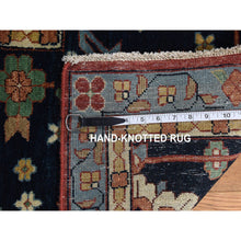 Load image into Gallery viewer, 12&#39;x17&#39;8&quot; Barn Red, Hand Knotted, Antiqued Heriz Re-creation, Pure Wool, Oversized Oriental Rug FWR468054