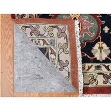 Load image into Gallery viewer, 11&#39;7&quot;x14&#39;10&quot; Barn Red, Heriz Revival, Pure Wool, Hand Knotted, Oversized Oriental Rug FWR468060