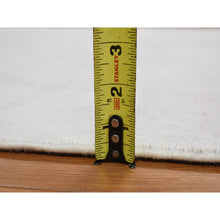 Load image into Gallery viewer, 2&#39;8&quot;x12&#39; Spring White Color, White Wash Peshawar With Only Subtle Design Showing Through, 100% Wool, Hand Knotted, Oriental Rug FWR468420