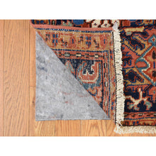 Load image into Gallery viewer, 8&#39;6&quot;x12&#39; Fire Brick Red, Antique Persian Heriz, Good Condition, Hand Knotted, 100% Wool, Clean, Sides And Ends Professionally Secured, Oriental Rug FWR468426