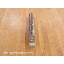 Load image into Gallery viewer, 2&#39;9&quot;x4&#39;1&quot; Almond Brown, Afghan Super Kazak, Hand Knotted, 100% Wool, Oriental Rug FWR468552