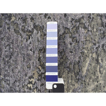 Load image into Gallery viewer, 8&#39;x9&#39;8&quot; Lavender Purple Mixed With Grey, Abstract Tone On Tone, Wool And Silk, Hand Knotted, Oriental Rug FWR468900
