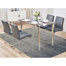 Load image into Gallery viewer, 8&#39;x10&#39;4&quot; Sage Gray, Vertical Ombre Design, Pure Silk, Hand Knotted, Oriental Rug FWR468930