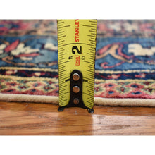 Load image into Gallery viewer, 11&#39;1&quot;x15&#39;4&quot; Velvet Red With Multiple Borders, Antique Persian Lavar Kerman Medallion Design, 100% Wool Full Pile, Clean And Soft, Sides And Ends Professionally Secured, Hand Knotted, Oriental Rug FWR469044