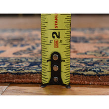 Load image into Gallery viewer, 1&#39;10&quot;x2&#39;8&quot; Shrimp Red, Hand Knotted Antique Persian Mohajaran Sarouk Mat In Good Condition, Even Wear, Pure Wool, Oriental Rug FWR469116