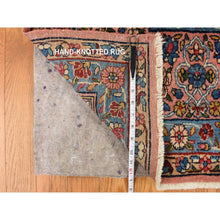 Load image into Gallery viewer, 8&#39;9&quot;x11&#39;5&quot; Lemon Chiffon Yellow, Antique Persian Kerman In Good Condition, All Over Flower Design, Even Wear, Sides And Ends Professionally Secured, Clean, 100% Wool, Hand Knotted, Oriental Rug FWR469368