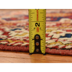 5'4"x7'1" Egret White, Tone on Tone, Soft and Pure Wool, Hand Knotted Modern Grass Design, Organic Sustainable Textile, Oriental Rug FWR456156