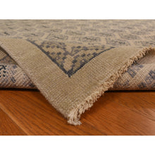 Load image into Gallery viewer, 11&#39;8&quot;x14&#39;9&quot; Dutch White, Turkish Knot Paisley Design, 100% Wool, Hand Knotted, Oversized, Oriental Rug FWR469584