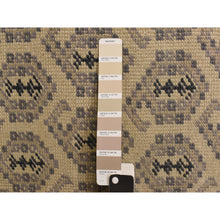 Load image into Gallery viewer, 11&#39;8&quot;x14&#39;9&quot; Dutch White, Turkish Knot Paisley Design, 100% Wool, Hand Knotted, Oversized, Oriental Rug FWR469584