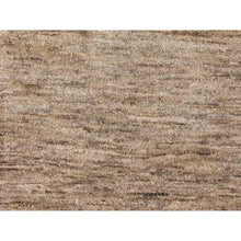 Load image into Gallery viewer, 2&#39;x3&#39; Cashmere Brown, Pure Sari Silk, Hand Knotted, Plain Solid Design, Sample, Strike Off, Mat, Oriental Rug FWR469758