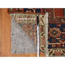 Load image into Gallery viewer, 9&#39;2&quot;x14&#39; Chili Red, Antique Persian Serapi, Clean, Good Condition, Even Wear, Soft with Sides and Ends Secured, 100% Wool, Hand Knotted Oriental Rug FWR469962