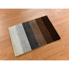 Load image into Gallery viewer, 2&#39;x3&#39; Colorful, Sample Blanket Design Code, Pure Alpaca Unmixed Wool, Hand Knotted, Super Soft And Fine To The Touch, Mat, Oriental Rug FWR470046