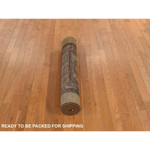 Load image into Gallery viewer, 3&#39;2&quot;x15&#39; Coffee Brown, Antique Camel Hair Serab, Pure Wool, Even Wear, Good Condition, Soft Pile, Hand Knotted, Clean, Sides And Ends Professionally Secured, Xl Runner, Oriental Rug FWR470208