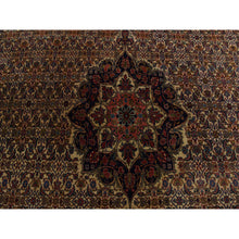Load image into Gallery viewer, 10&#39;5&quot;x13&#39;8&quot; Biscotti Yellow, Antique Persian Bidjar with Medallion Design, Nice Pile Throughout, Clean and Soft, 100% Wool, Hand Knotted, Oriental Rug FWR470238