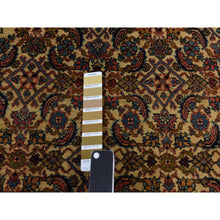 Load image into Gallery viewer, 10&#39;5&quot;x13&#39;8&quot; Biscotti Yellow, Antique Persian Bidjar With Medallion Design, Nice Pile Throughout, Clean And Soft, 100% Wool, Hand Knotted, Oriental Rug FWR470238