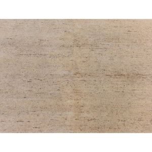 10'x13'2" Parchment White, Colorful Lori Buft Gabbeh, Thick And Plush, 100% Wool, Hand Knotted, Oriental Rug FWR470256