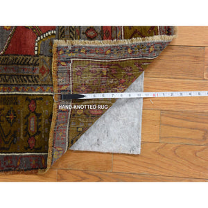 3'10"x6' Pewter Gray, Vintage Turkish Keysari, Clean, Good Condition, 100% Wool, Hand Knotted, Oriental Rug FWR470424