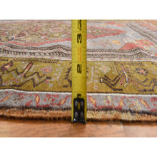 Load image into Gallery viewer, 3&#39;10&quot;x6&#39; Pewter Gray, Vintage Turkish Keysari, Clean, Good Condition, 100% Wool, Hand Knotted, Oriental Rug FWR470424