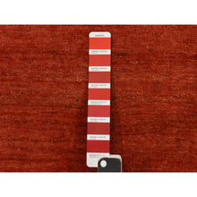 Load image into Gallery viewer, 13&#39;6&quot;x19&#39;2&quot; Copper Red, Antique Persian Bidjar, Open Field Anchor Medallion Design, Good Condition, Clean, Abrush, Sides and Ends Professionally Secured, 100% Wool, Hand Knotted, XL, Oversized, Oriental Rug FWR470472