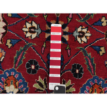 Load image into Gallery viewer, 9&#39;9&quot;x12&#39;10&quot; Jazzy Red, Persian Meshad, All Over Design, Good Condition, Clean, Full Pile, 100% Wool, Hand Knotted, Oriental Rug FWR470478