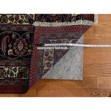 Load image into Gallery viewer, 9&#39;9&quot;x12&#39;10&quot; Jazzy Red, Persian Meshad, All Over Design, Good Condition, Clean, Full Pile, 100% Wool, Hand Knotted, Oriental Rug FWR470478