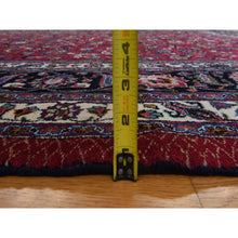 Load image into Gallery viewer, 9&#39;9&quot;x12&#39;10&quot; Jazzy Red, Persian Meshad, All Over Design, Good Condition, Clean, Full Pile, 100% Wool, Hand Knotted, Oriental Rug FWR470478