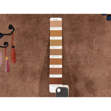 Load image into Gallery viewer, 10&#39;1&quot;x14&#39;2&quot; Burro Brown, Antique Chinese Art Deco Nichols, Clean, Soft, Full Pile, 100% Wool, Hand Knotted, Oriental Rug FWR470508