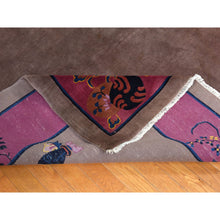 Load image into Gallery viewer, 10&#39;1&quot;x14&#39;2&quot; Burro Brown, Antique Chinese Art Deco Nichols, Clean, Soft, Full Pile, 100% Wool, Hand Knotted, Oriental Rug FWR470508