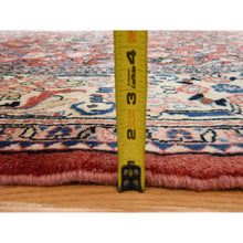 Load image into Gallery viewer, 9&#39;9&quot;x13&#39; Salsa Red, Vintage Persian Mahal, Clean, Soft, Full Pile, 100% Wool, Hand Knotted, Oriental Rug FWR470526