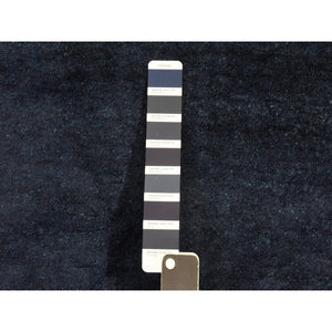 9'2"x11'2" Midnight Blue, Antique Chinese Nichols Art Deco, Full Pile, Good Condition And Clean, 100% Wool, Hand Knotted, Oriental Rug FWR470556