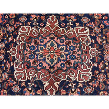 Load image into Gallery viewer, 10&#39;x12&#39;4&quot; Coral Red, Semi Antique Persian Bakhtiar, Full Pile, Good Condition And Clean, 100% Wool, Hand Knotted, Oriental Rug FWR470568